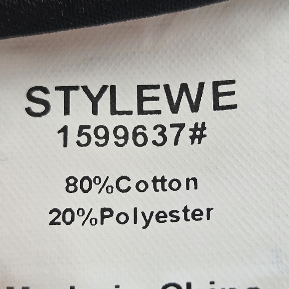 Stylewe Dime Classic Relaxed Denim Barrel Leg High Waist Jeans Medium NWT Skater - Picture 11 of 11